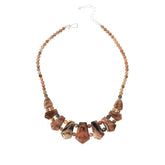 Jay King Cat’s Eye Moonstone Sterling Silver Necklace 18” Natural .925